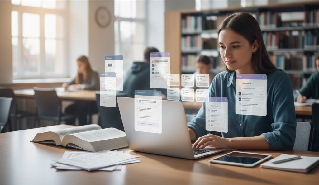 Mongur AI-powered study platform interface